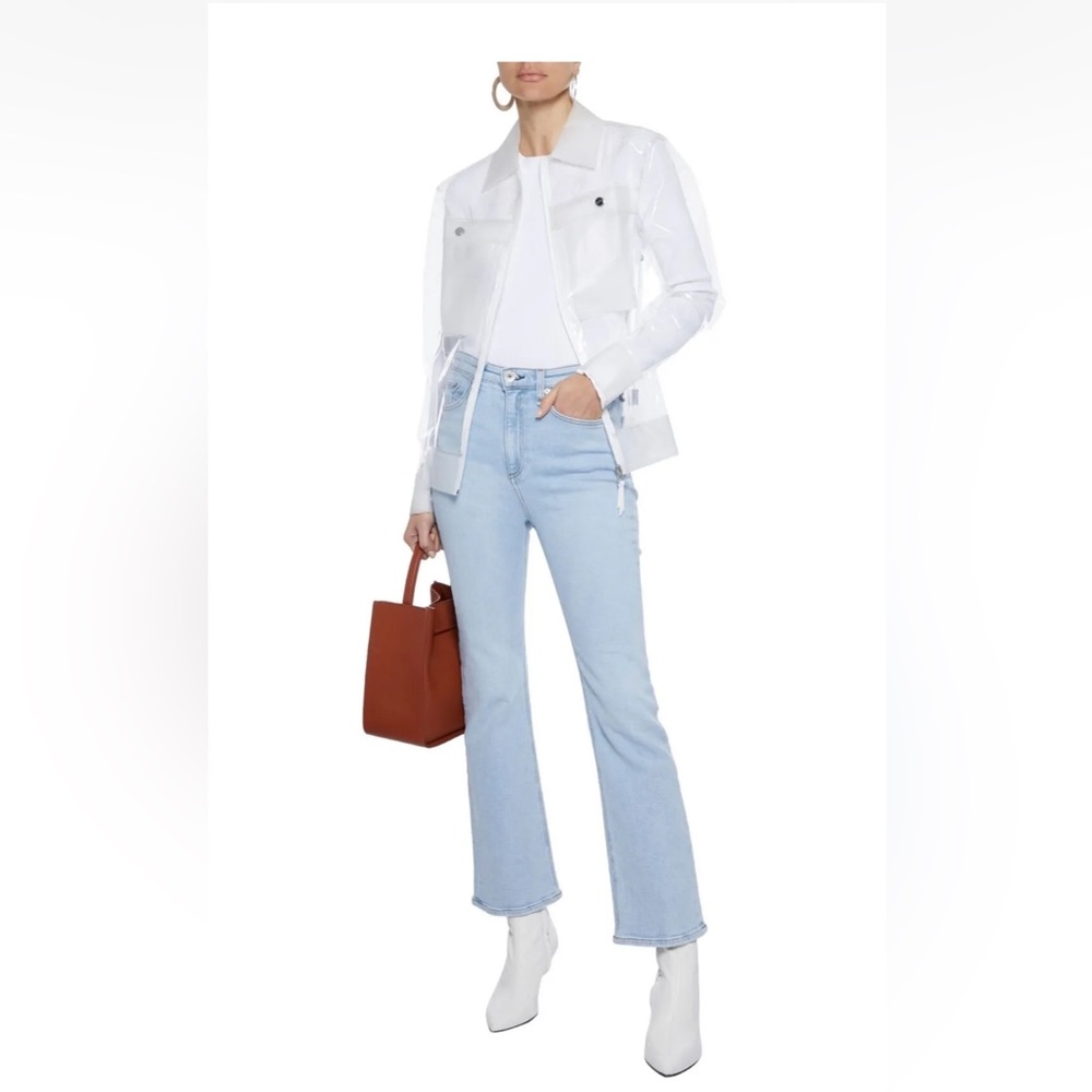 Rag & Bone Nina High-rise Ankle Flare Jeans Sunset Light Wash